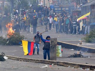 Protest in Ecuador verhardt: president uitgeweken