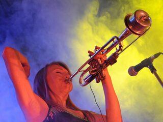 Hard toeteren tot spelen als Miles Davis: Saskia Laroo is dol op haar trompet