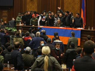 Afspraak Armenië, Azerbeidzjan en Rusland: einde oorlog Nagorno-Karabach