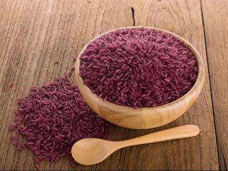 Nieuw: paarse superrijst met extra antioxidanten