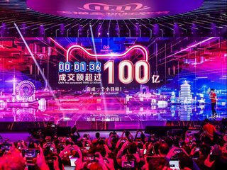 Record op record wordt gebroken op Chinese 'Singles Day'