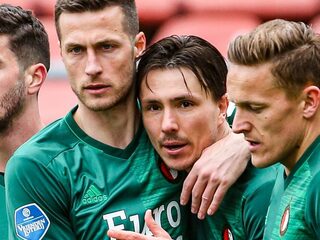 Nipte zege Feyenoord in Utrecht, opnieuw blessure Bijlow
