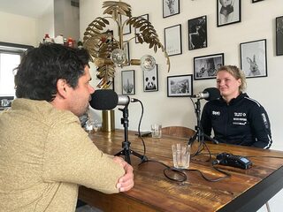 Judoka Sanne van Dijke verandert op de mat in een tijger