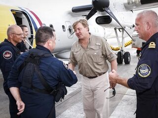 Koning Willem-Alexander bezoekt Sint-Maarten