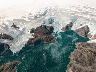 IJskap Groenland smelt zeven keer sneller dan in jaren 90