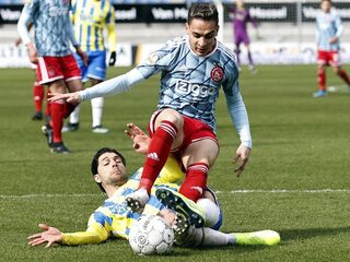 Magere wedstrijd in Waalwijk, maar Ajax heeft weer drie punten