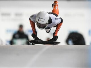 Skeletonster Bos plaatst zich niet voor Olympische Spelen: 'Twee foutjes'