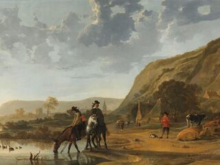 Schilderij Aelbert Cuyp naar Dordrecht, maar nog wel werk aan de winkel