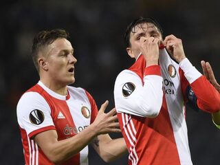 Feyenoord vliegt uit Europa League, AZ moet groepswinst aan United laten