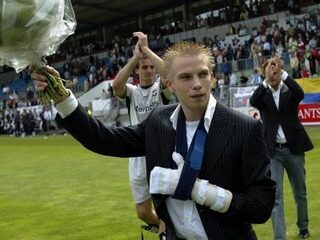 Nooit meer voetballen na het schoonmaken van de vissenkom