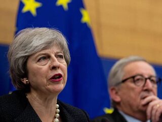 EU en May passen brexit-deal aan vlak voor stemming Brits parlement