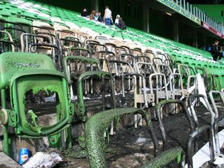 Op deze dag in 2008: de stadionbrand bij Groningen-Ajax