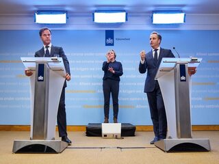Volg de persconferentie van premier Rutte en minister De Jonge live op NPO Radio 1