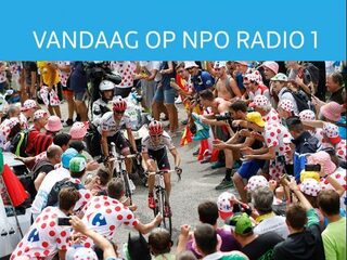 Vandaag op NPO Radio 1: vijftiende etappe in de tour en Formule 1
