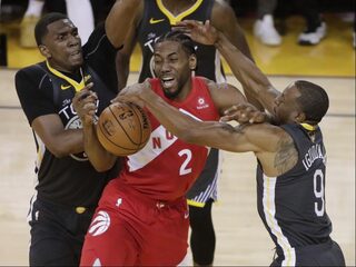 Waarom de topspeler van de Raptors alleen maar 'bucket' roept