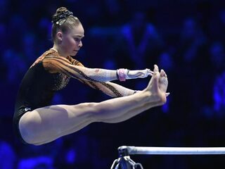 Zilveren medaille Thorsdottir op EK Turnen