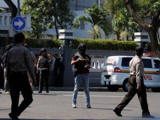 Explosie bij hoofdbureau politie Surabaya
