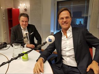 Rutte: onder geen enkel beding naar Europa