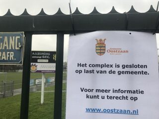 Burgemeester Oostzaan sluit sportcomplex: 'Men voelt zich onveilig'