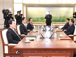 Korea presenteert zich als één team op Olympische Spelen