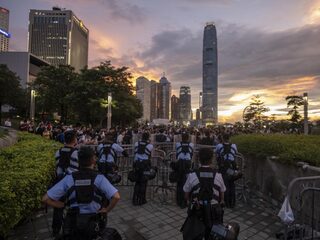 Demonstranten verlaten straten Hongkong