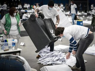 Voorlopige prognose ANP: VVD grootste (35), D66 tweede partij (24)