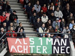 Publiek bij NEC-De Graafschap: “Op een normale manier genieten”