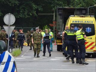 14 gewonden na blikseminslag bij militaire oefening in Ossendrecht
