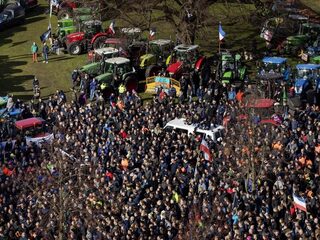 Boerenprotest zit erop, opkomst was lager dan aangekondigd