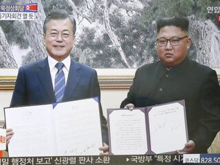 'Noord- en Zuid-Korea zetten belangrijke stap op weg naar vrede'