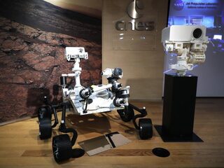 NASA-rover Perseverance op Mars geland