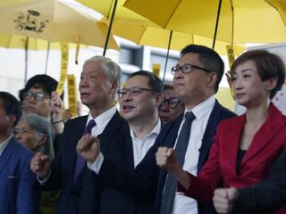 Leiders paraplu-protesten Hong Kong voor de rechter