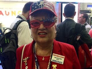 Chris Kijne bij de Republikeinse conventie: 'Er lopen hier een hoop rare types rond'