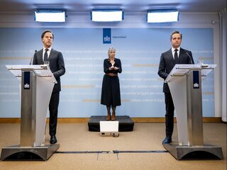 Volg de persconferentie van Rutte en De Jonge live op NPO Radio 1