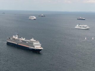 Dit jaar 11 cruiseschepen in Nederlandse havens in plaats van 282