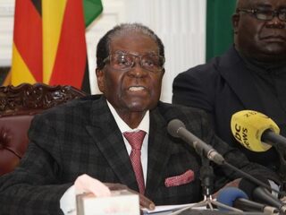 President Mugabe van Zimbabwe afgetreden