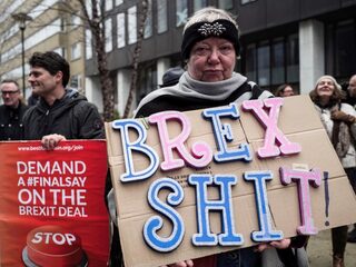 Bedenker 'brexit' baalt van zijn uitvinding