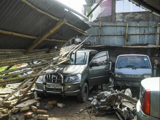 Orkaan Amphan aan land in India en Bangladesh: zeker 20 doden