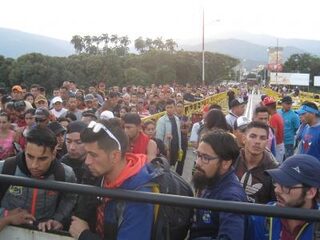 Colombia overspoeld door Venezolaanse vluchtelingen