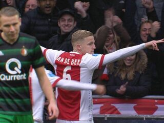 Ajax wint Klassieker van Feyenoord