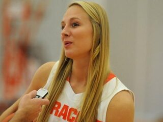 Nederlandse basketbalster als prinses behandeld