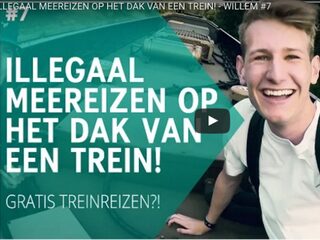 Veolia doet aangifte tegen treinsurfende vlogger