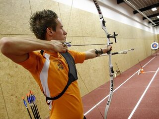 Handboogschutters in de bossen: op weg naar het WK