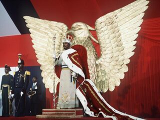 Keizer Bokassa was een dictator in een keizerlijk jasje