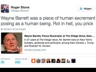 Over de doden niets dan goeds. Of....