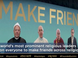 Deze man kreeg alle religieuze leiders in één filmpje