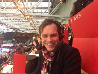 De zaterdagavond van een sportcommentator