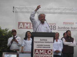 Hij moet Mexico verlossen van corruptie, zelfverrijking en politiek handjeklap