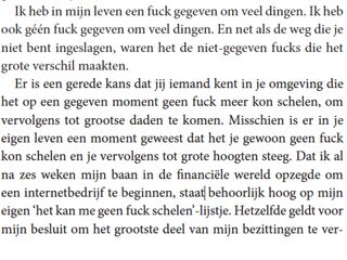 Wie geeft er een f*ck om zelfhulpboeken?