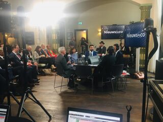 Lijsttrekkers Eerste Kamer in debat over klimaat, economie en brexit